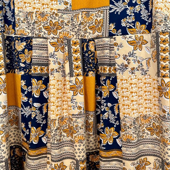 NWOT Emery Rose Sleeveless Dress Floral MultiColor Knee Length Fit & Flare Sz XL - Picture 7 of 8